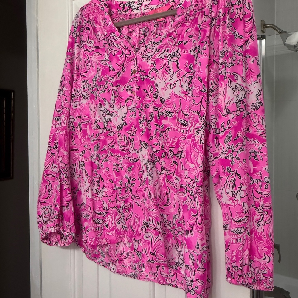 NWOT Lilly Pulitzer Elsa Top
